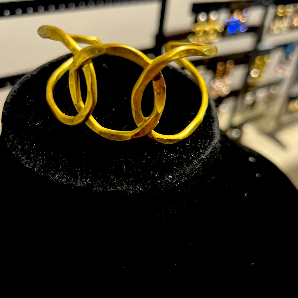 Gold plated Bangle